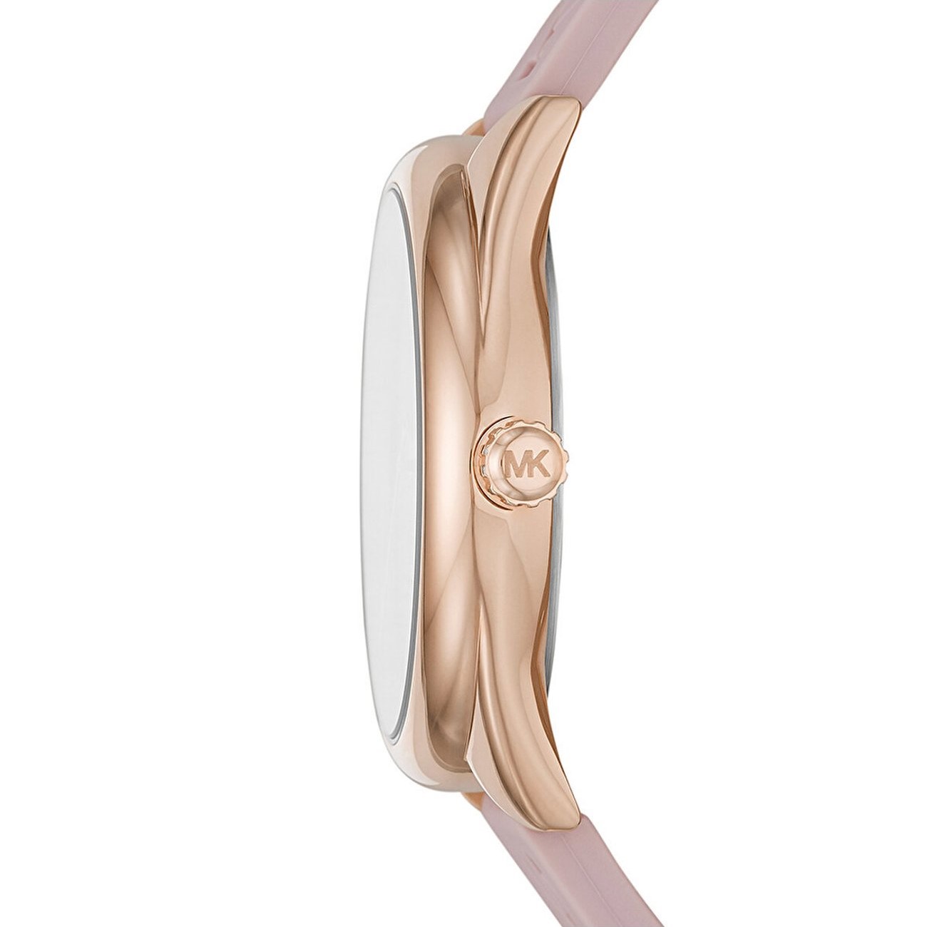 ĐỒNG HỒ ĐEO TAY NỮ MICHAEL KORS RUNWAY JANELLE ROSE GOLD PINK SILICONE WATCH MK7139 6