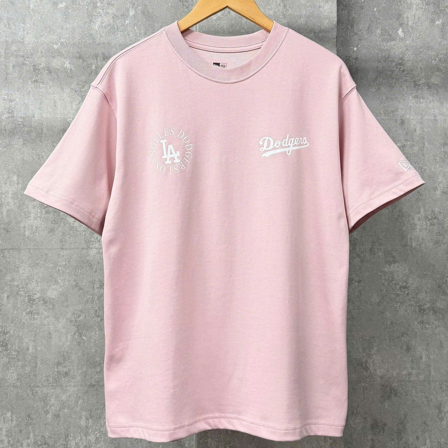 Áo Thun hồng New Era La Dodgers Mini Logo Pink T-Shirt 4