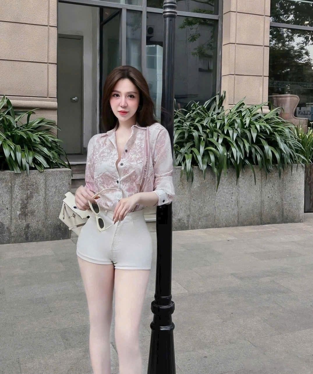 Áo sơ mi nữ thời trang họa tiêt cọp Dior 9