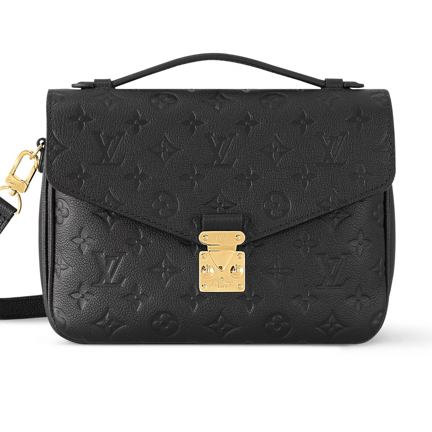 Túi xách LV nữ Louis Vuitton Pochette Métis Monogram Empreinte Black M41487 4