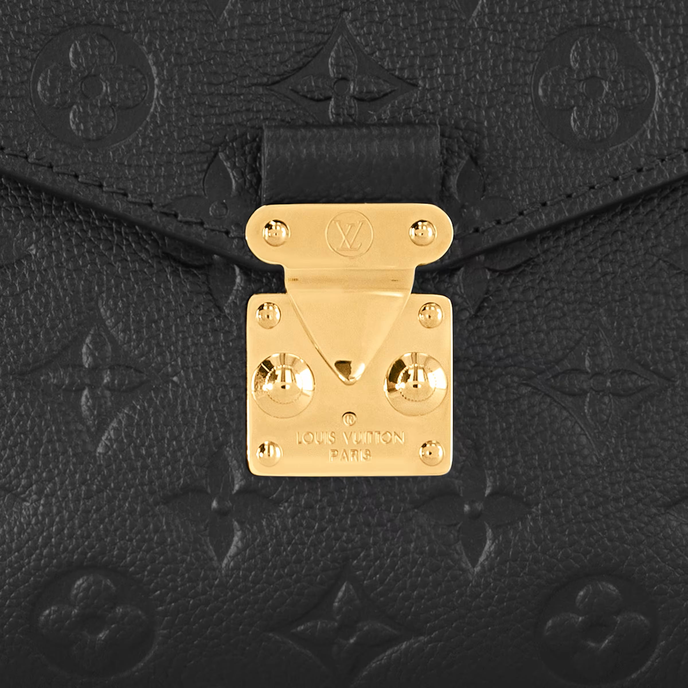 Túi xách LV nữ Louis Vuitton Pochette Métis Monogram Empreinte Black M41487 5