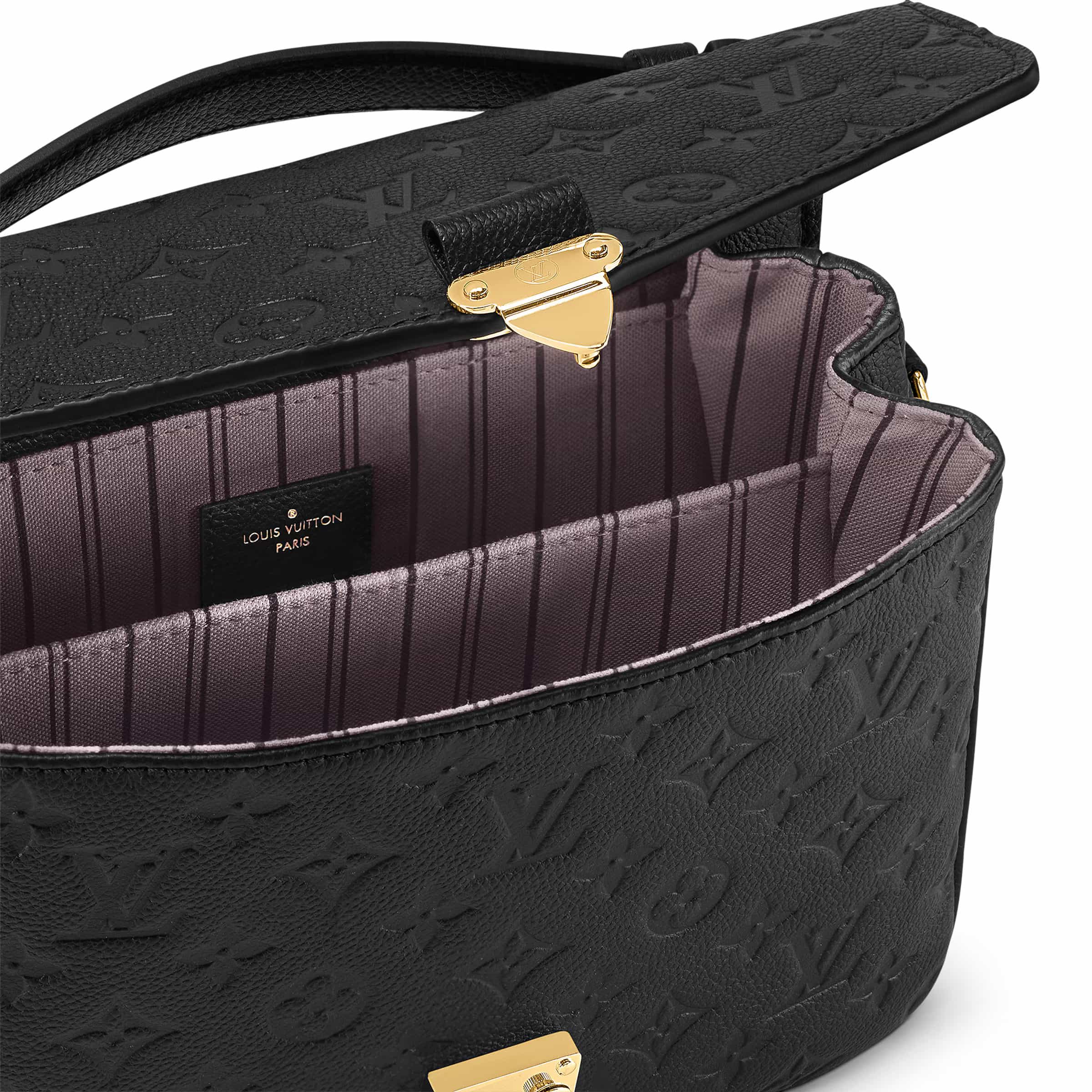 Túi xách LV nữ Louis Vuitton Pochette Métis Monogram Empreinte Black M41487 8