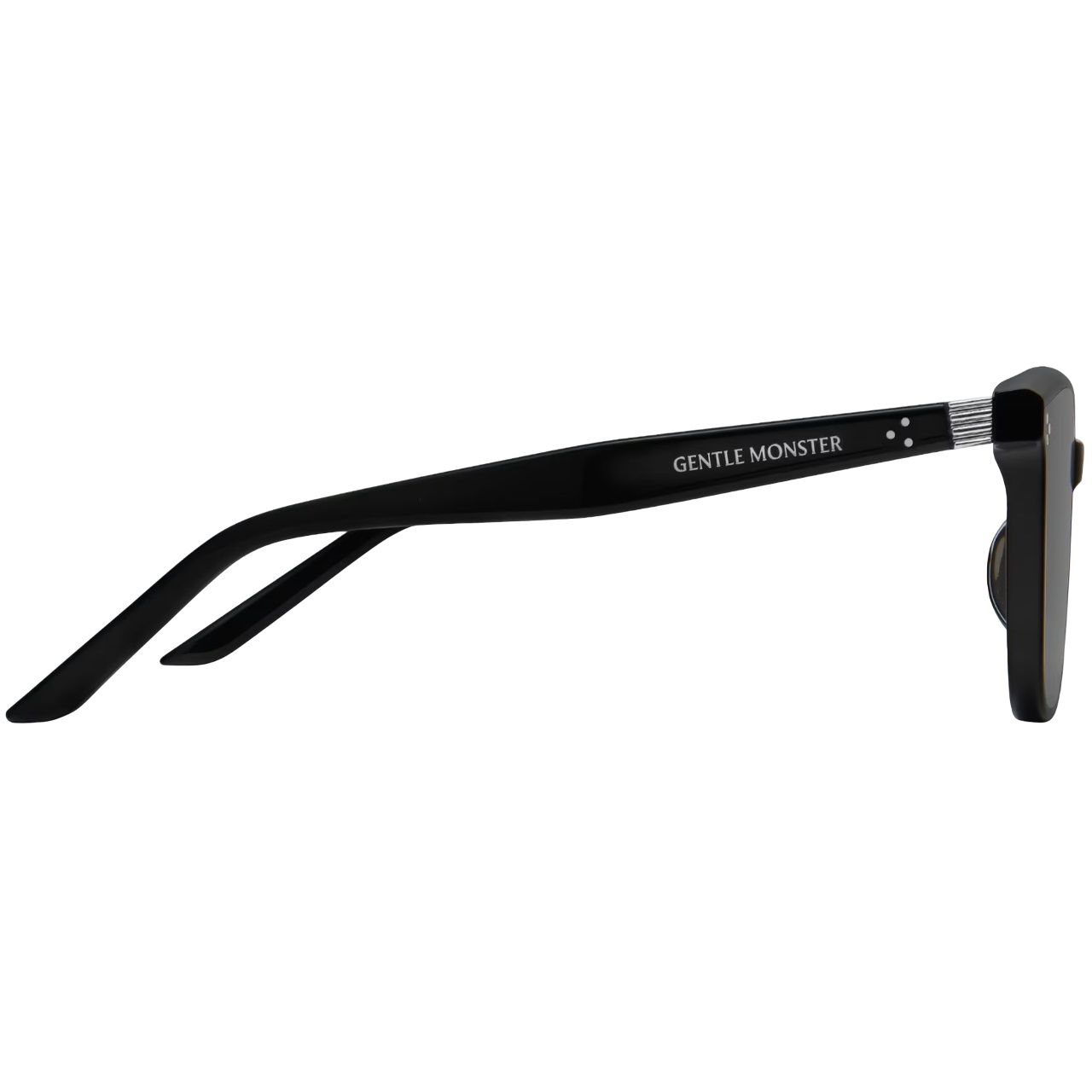 Kính GM Gentle Monster By Row 01 Black Lenses Black Acetate Frame 7