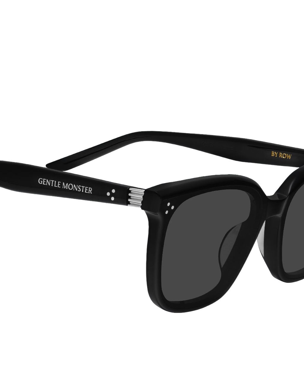 Kính GM Gentle Monster By Row 01 Black Lenses Black Acetate Frame 15