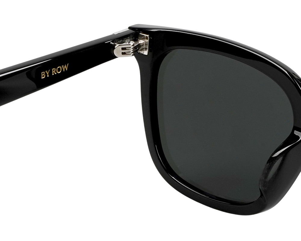 Kính GM Gentle Monster By Row 01 Black Lenses Black Acetate Frame 13