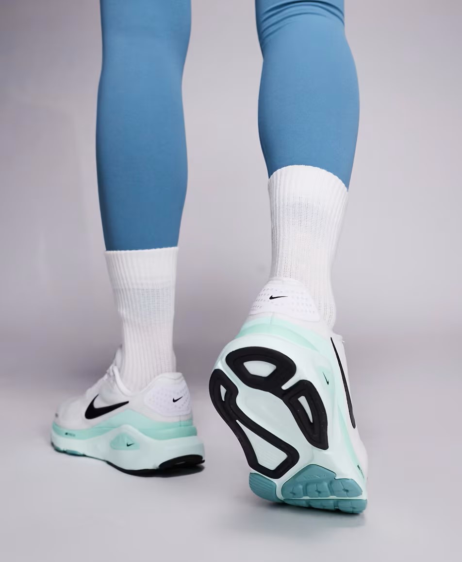Giày thể thao Nike Structure 26 Road Running Shoes White Barely Green HJ1101-100 2
