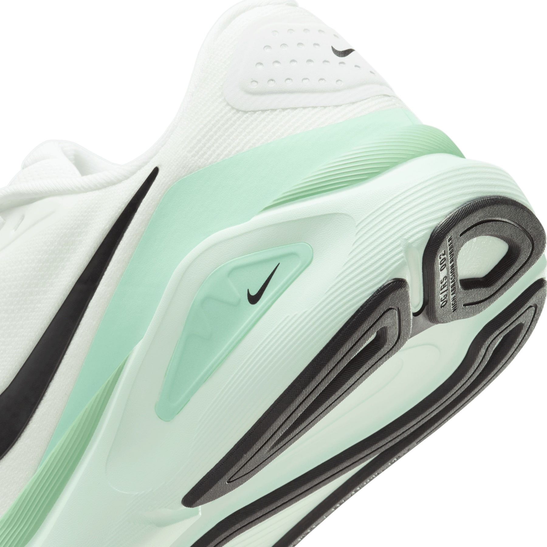 Giày thể thao Nike Structure 26 Road Running Shoes White Barely Green HJ1101-100 9