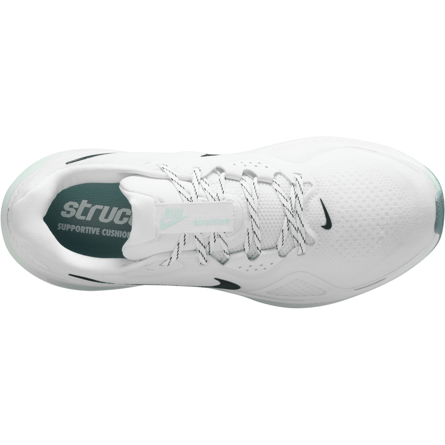 Giày thể thao Nike Structure 26 Road Running Shoes White Barely Green HJ1101-100 12