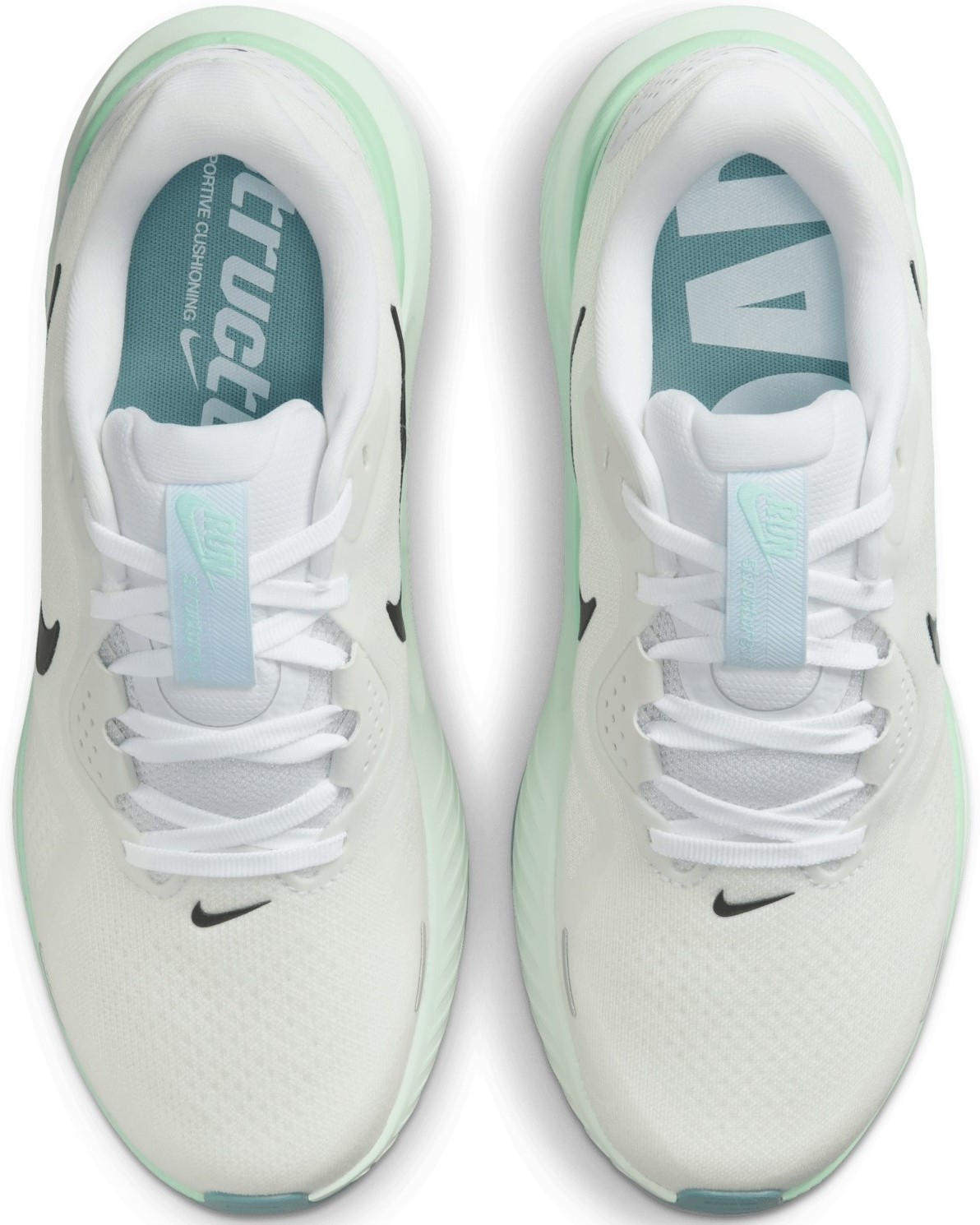 Giày thể thao Nike Structure 26 Road Running Shoes White Barely Green HJ1101-100 13