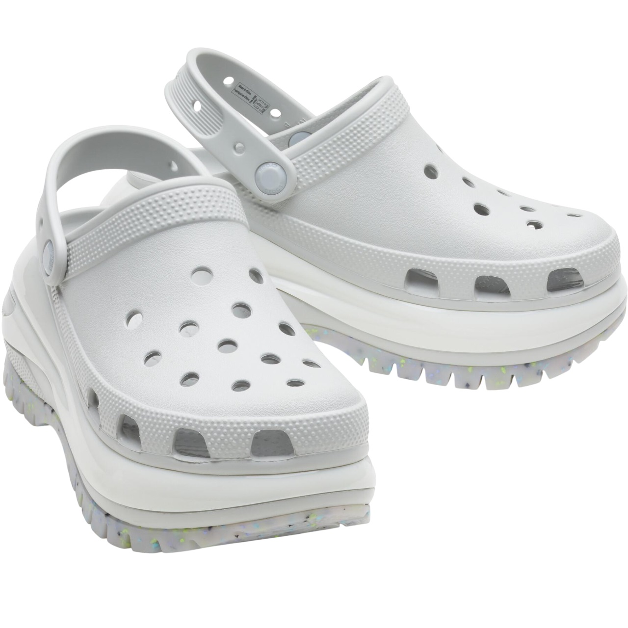 Giày sục Crocs Classic Mega Crush Clogs Atmosphere Multi 3