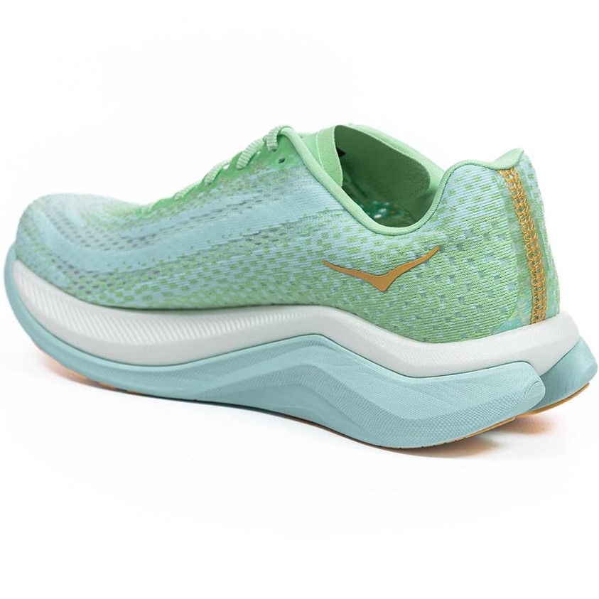 GIÀY THỂ THAO HOKA NỮ MACH X LIME GLOW SUNLIT OCEAN WOMEN ROAD RUNNING SHOES 1141451-LGSO 7