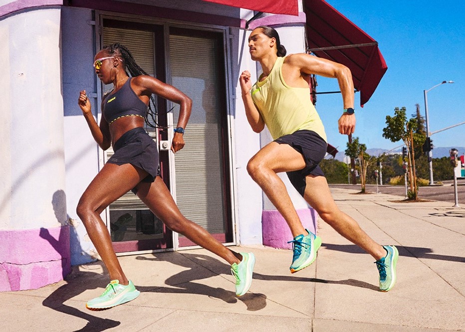 GIÀY THỂ THAO HOKA NỮ MACH X LIME GLOW SUNLIT OCEAN WOMEN ROAD RUNNING SHOES 1141451-LGSO 8
