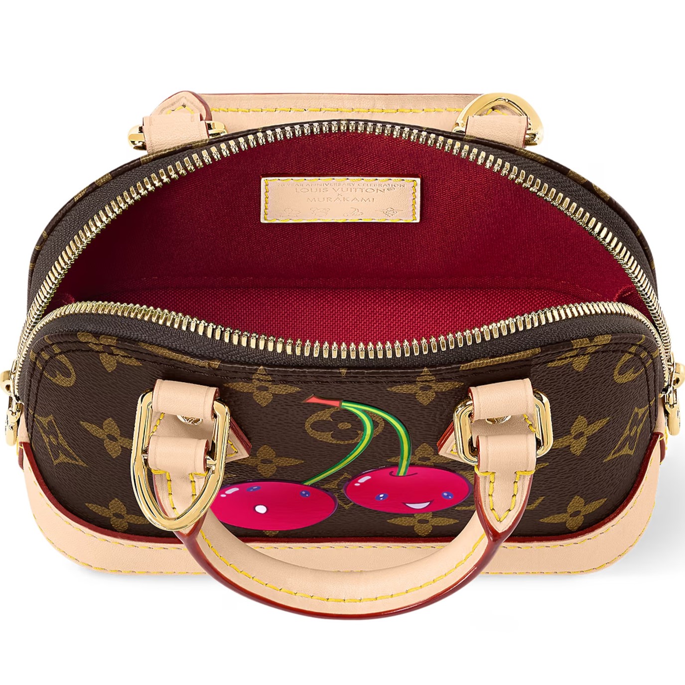 Túi xách hến Louis Vuitton LV x TM Cherry Alma Nano M13416 4