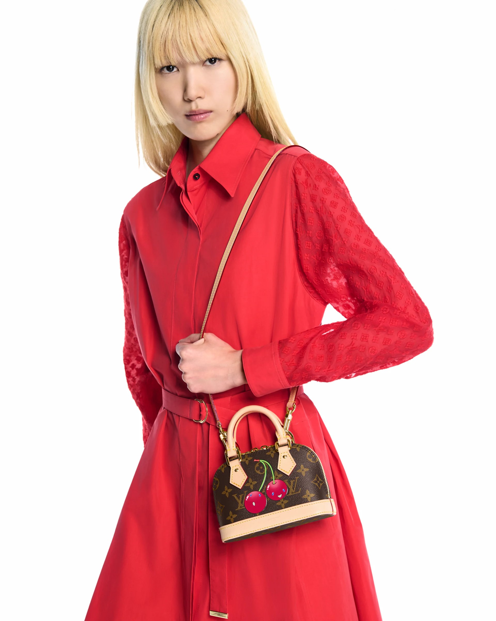 Túi xách hến Louis Vuitton LV x TM Cherry Alma Nano M13416 8