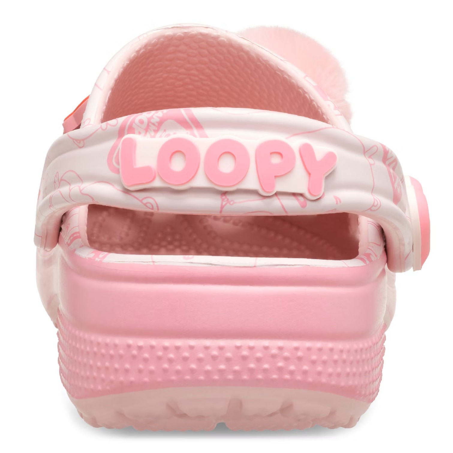 Giày hồng Clog Unisex Crocs Classic Loopy 210552-90H 2
