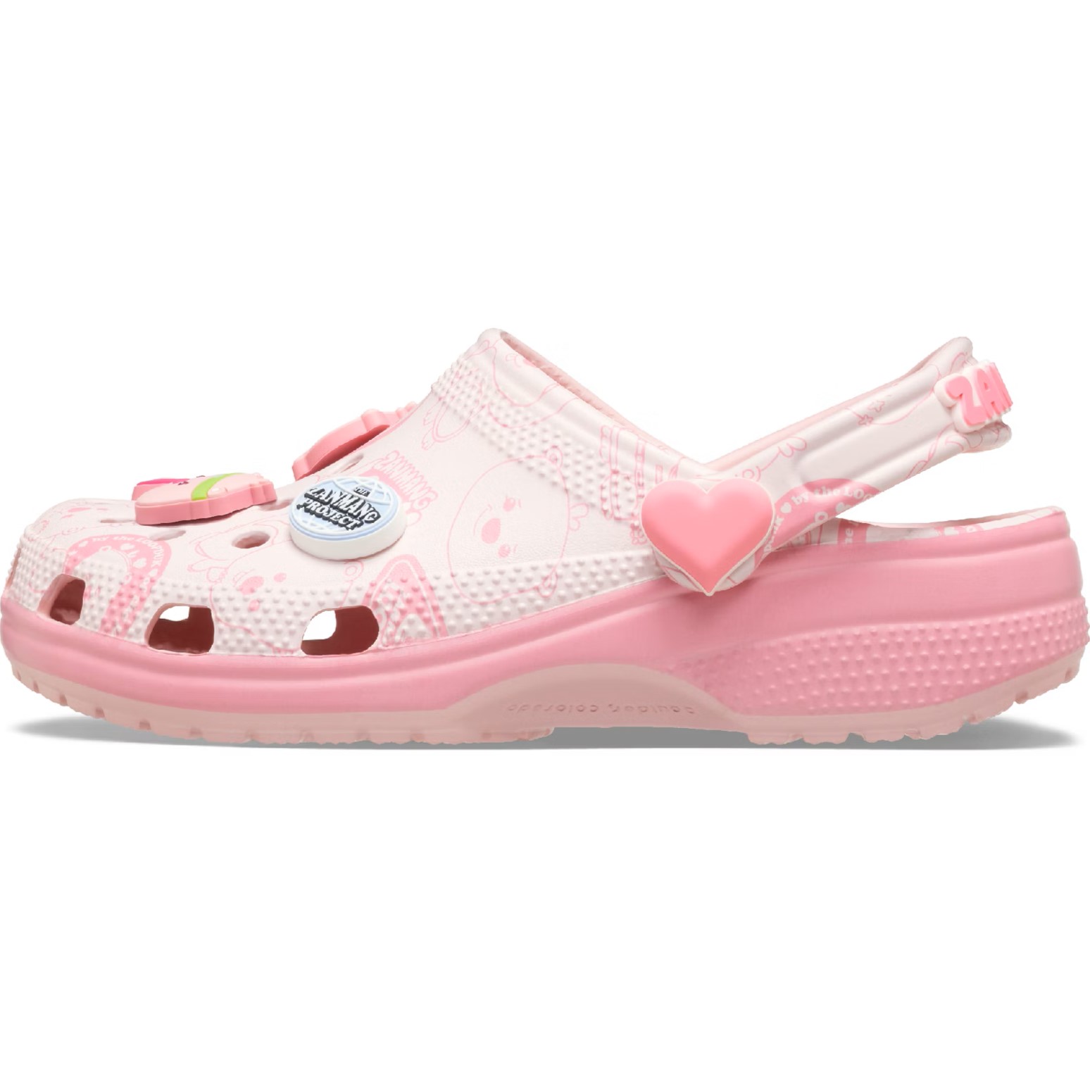 Giày hồng Clog Unisex Crocs Classic Loopy 210552-90H 6