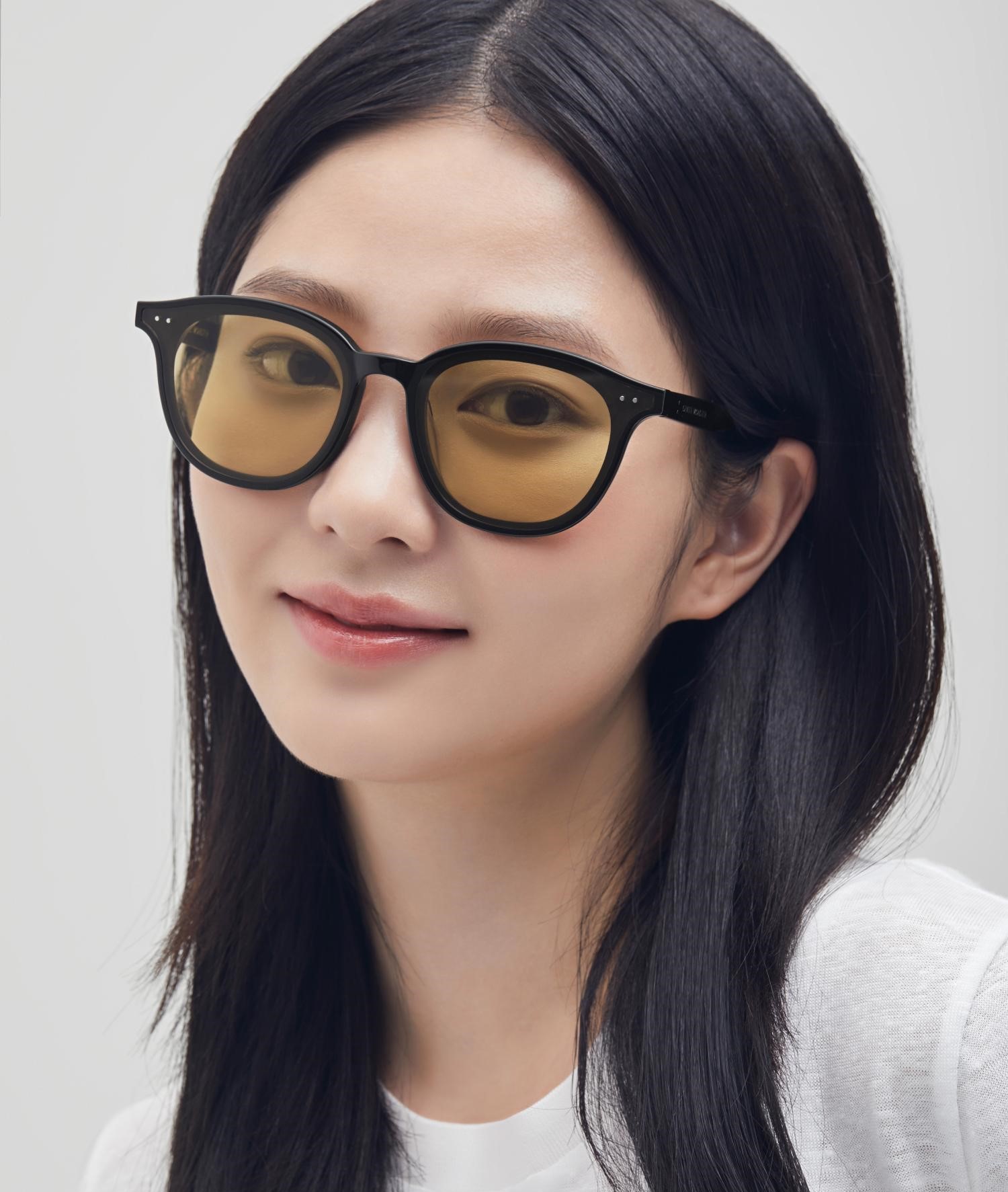 Kính mát Gentle Monster Lang 01(OR) Orange Tinted Lenses Round Acetate Frame 6