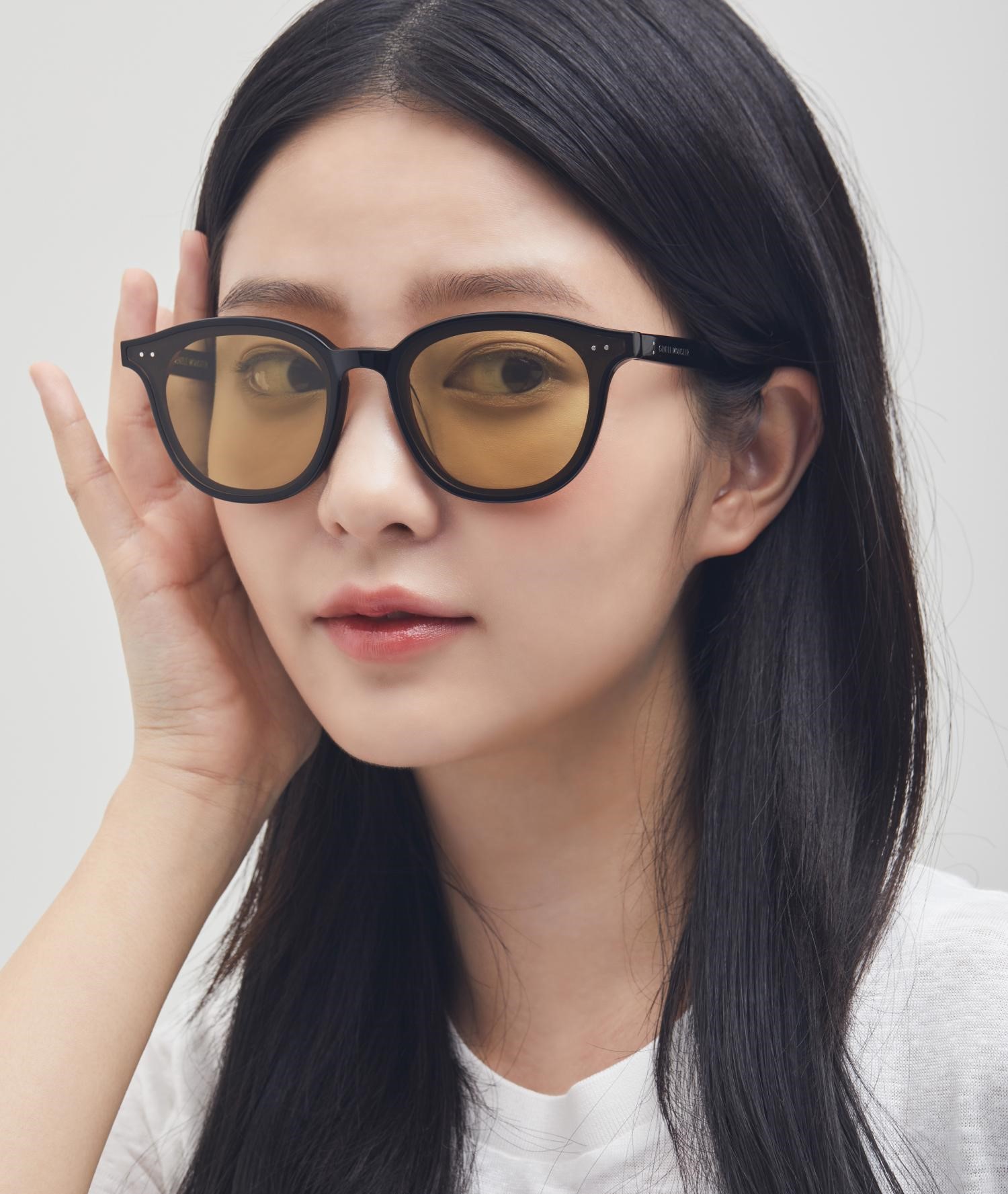 Kính mát Gentle Monster Lang 01(OR) Orange Tinted Lenses Round Acetate Frame 14