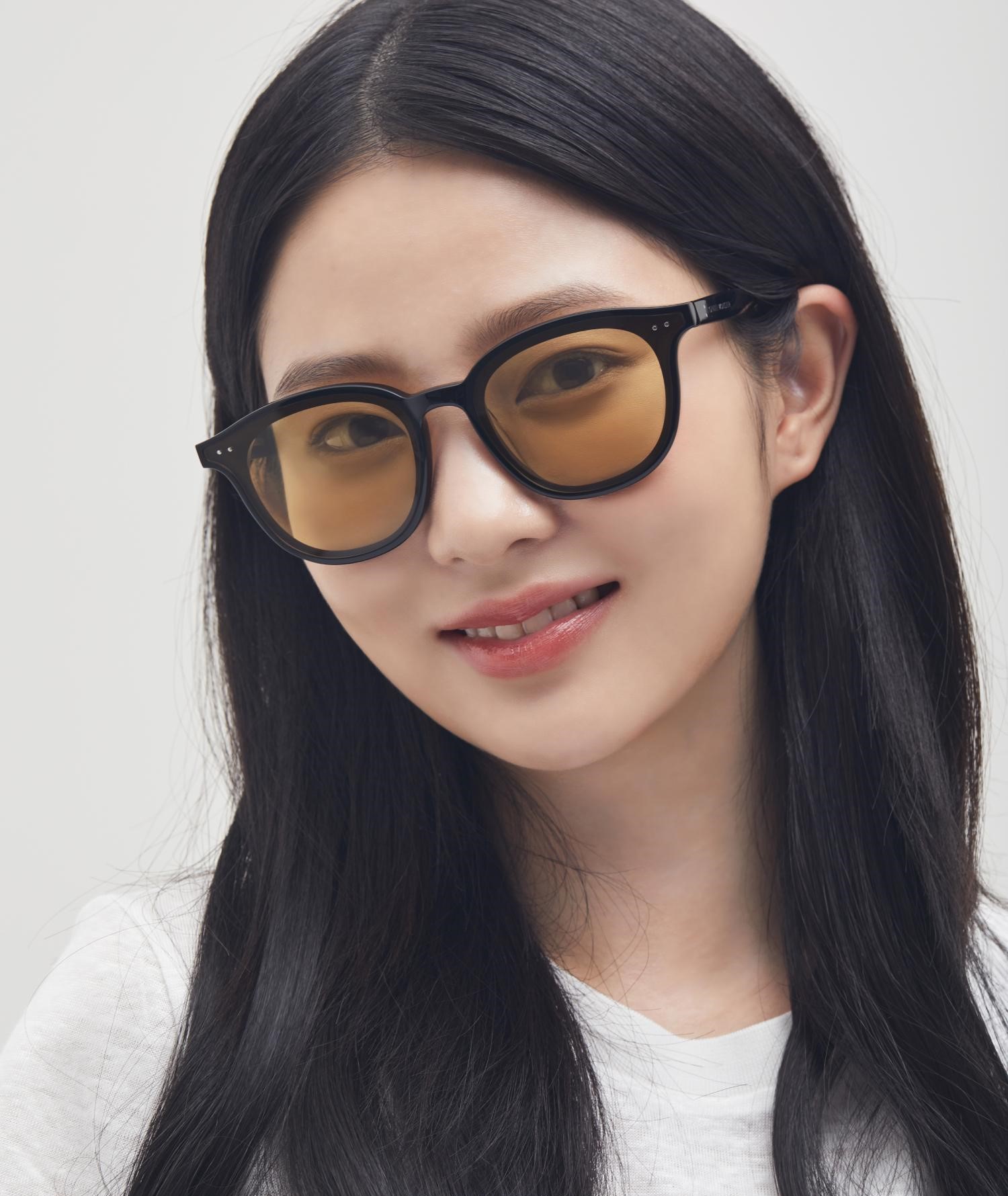 Kính mát Gentle Monster Lang 01(OR) Orange Tinted Lenses Round Acetate Frame 16