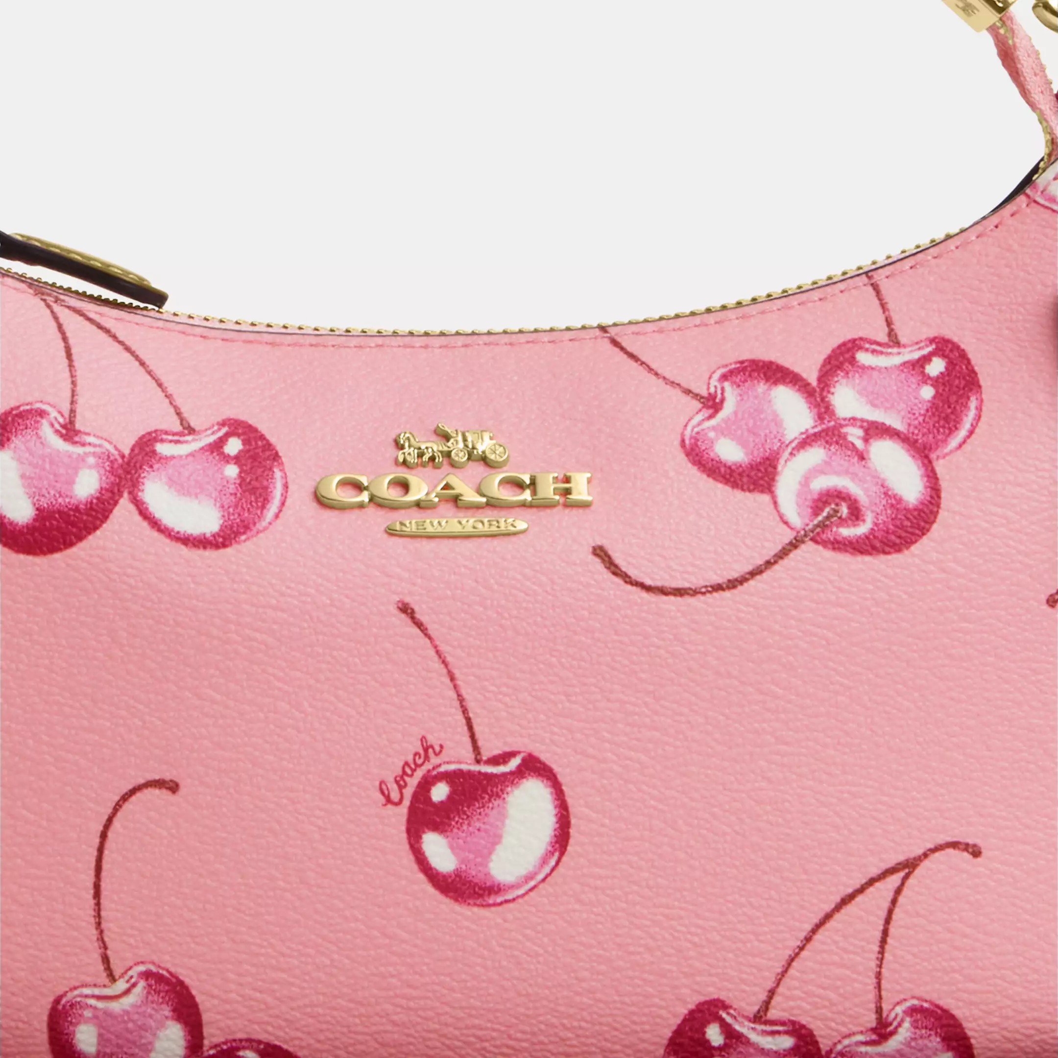 Túi đeo chéo Coach Teri Shoulder Bag In Cherry Print CR290 1
