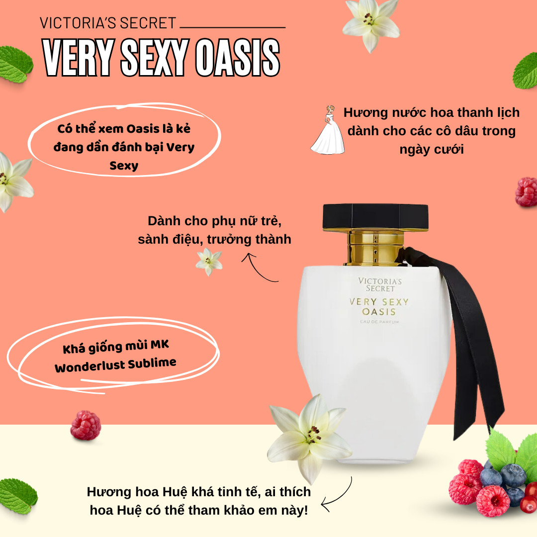 Nước Hoa nữ Victoria Secret Very Sexy Oasis EDP 5