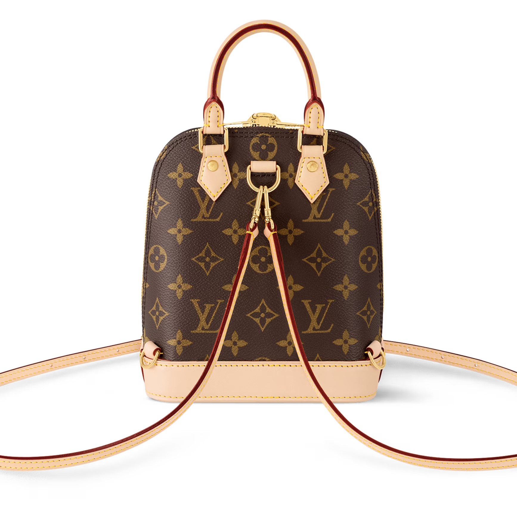 Balo mini LV Louis Vuitton Alma Monogram Canvas M47132 1