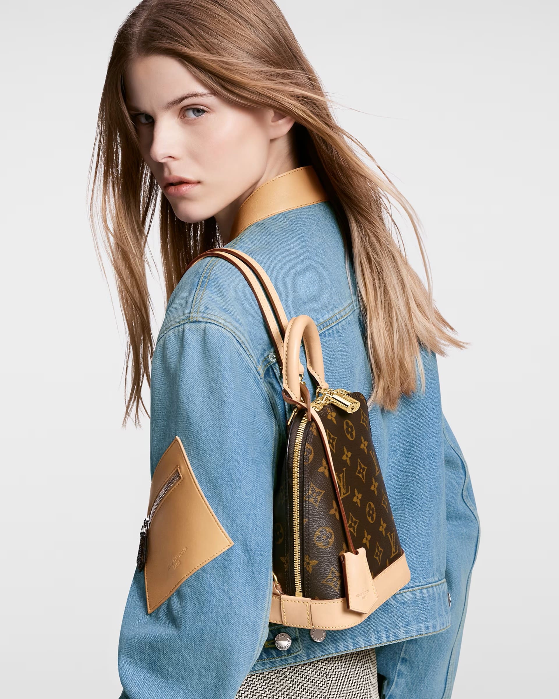 Balo mini LV Louis Vuitton Alma Monogram Canvas M47132 6