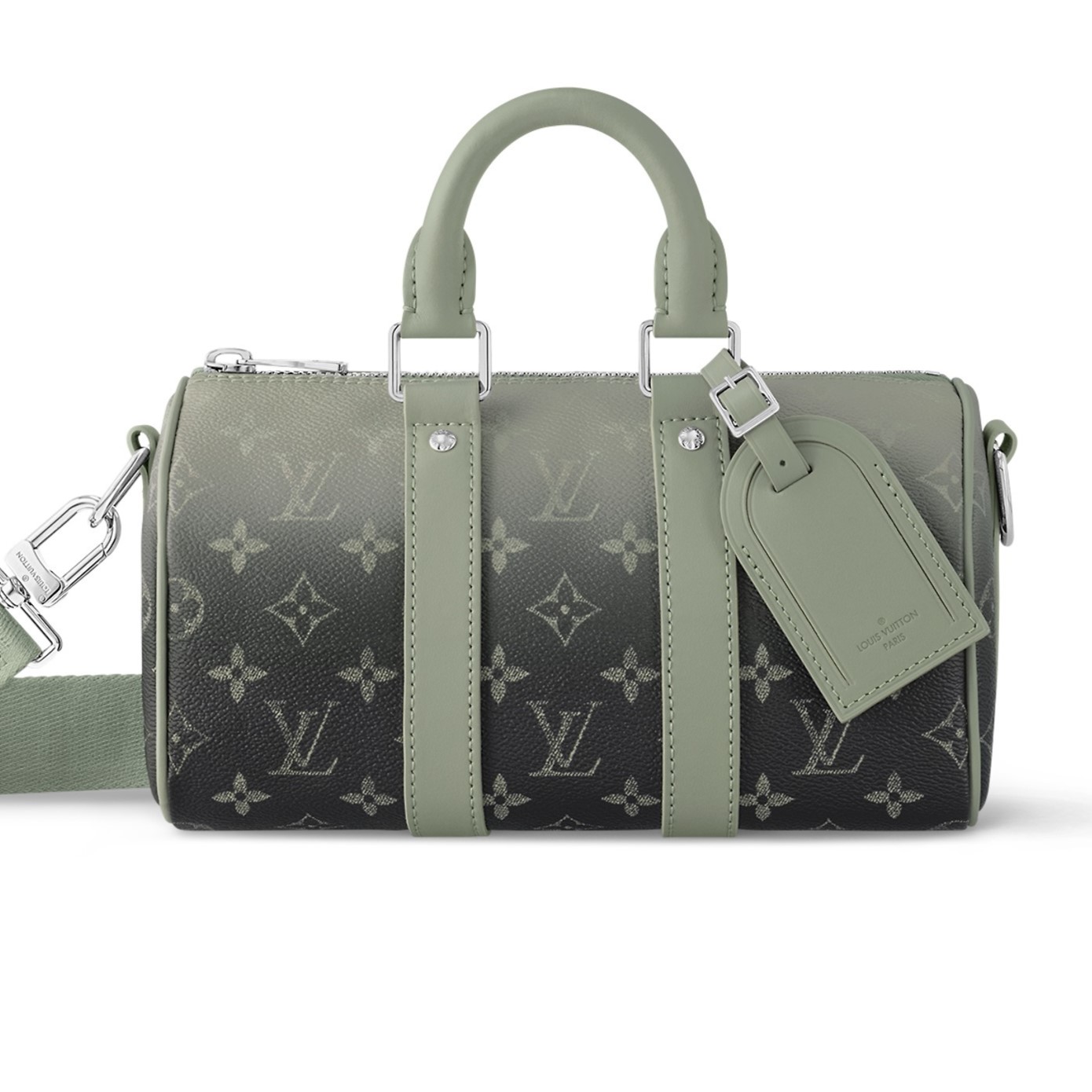 Túi đeo chéo Louis Vuitton Keepall Bandoulière 25 Monogram Gradient Canvas M11591 4