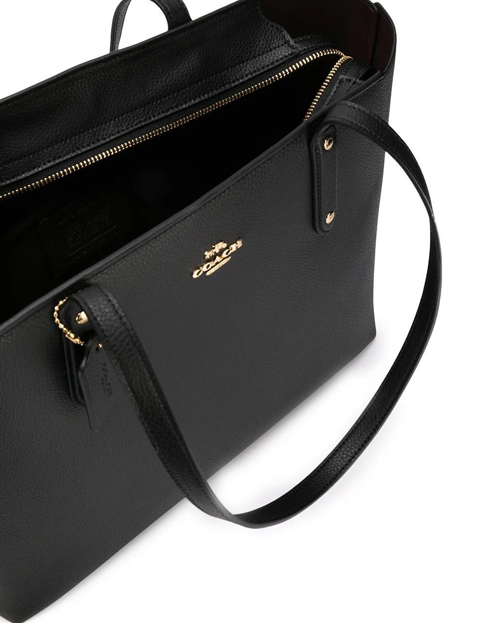 Túi nữ đeo vai Coach Central Tote With Zip Black 69424 7
