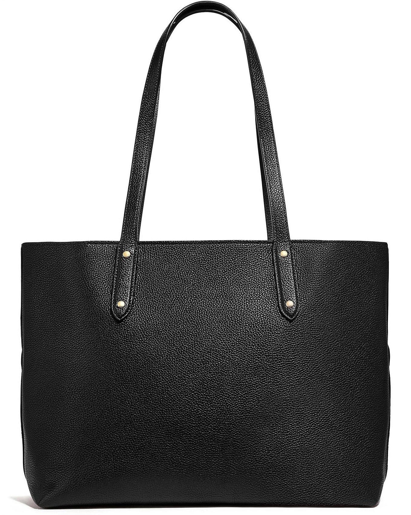 Túi nữ đeo vai Coach Central Tote With Zip Black 69424 8