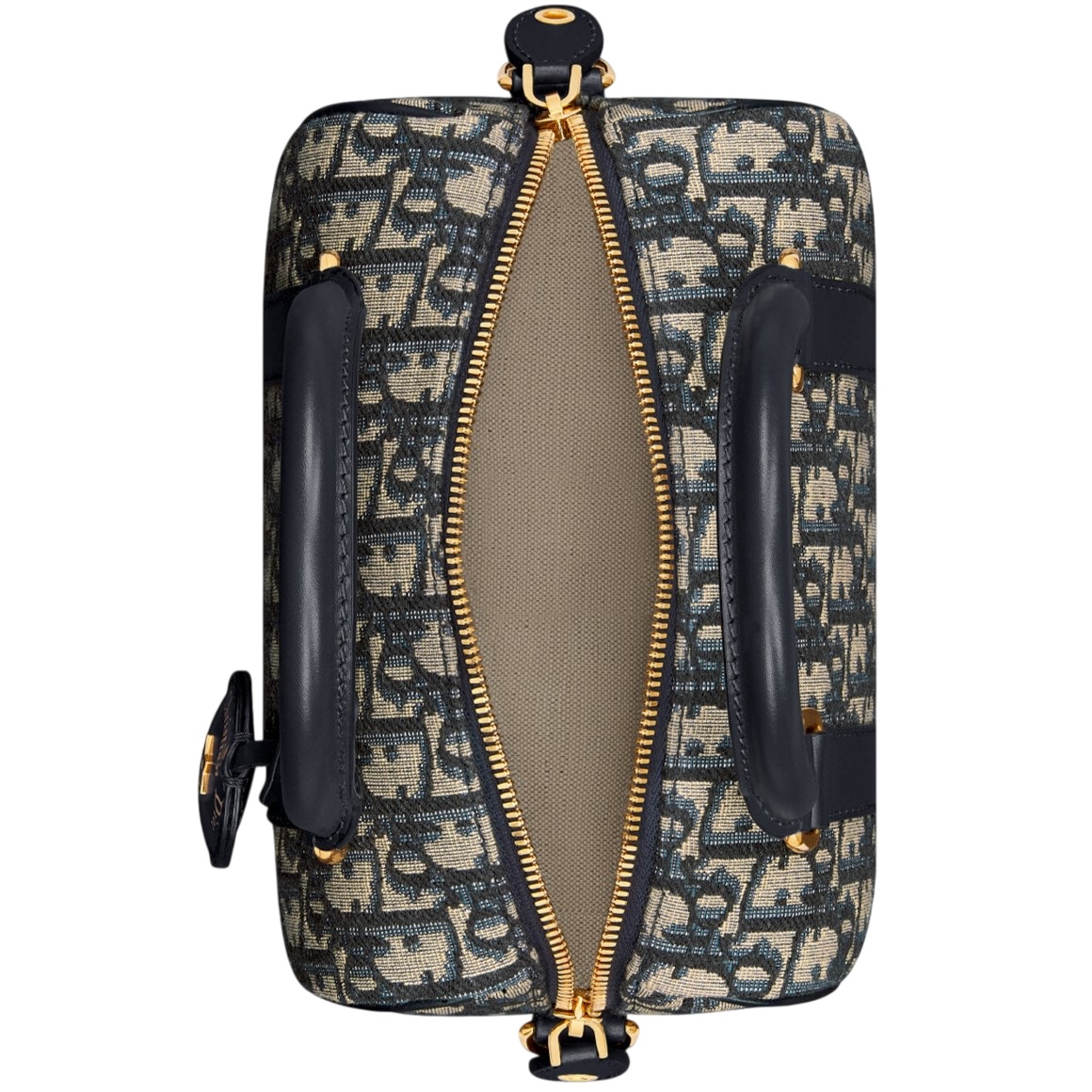 Túi xách nữ Dior Groove 20 Bag Blue Dior Oblique Jacquard 4
