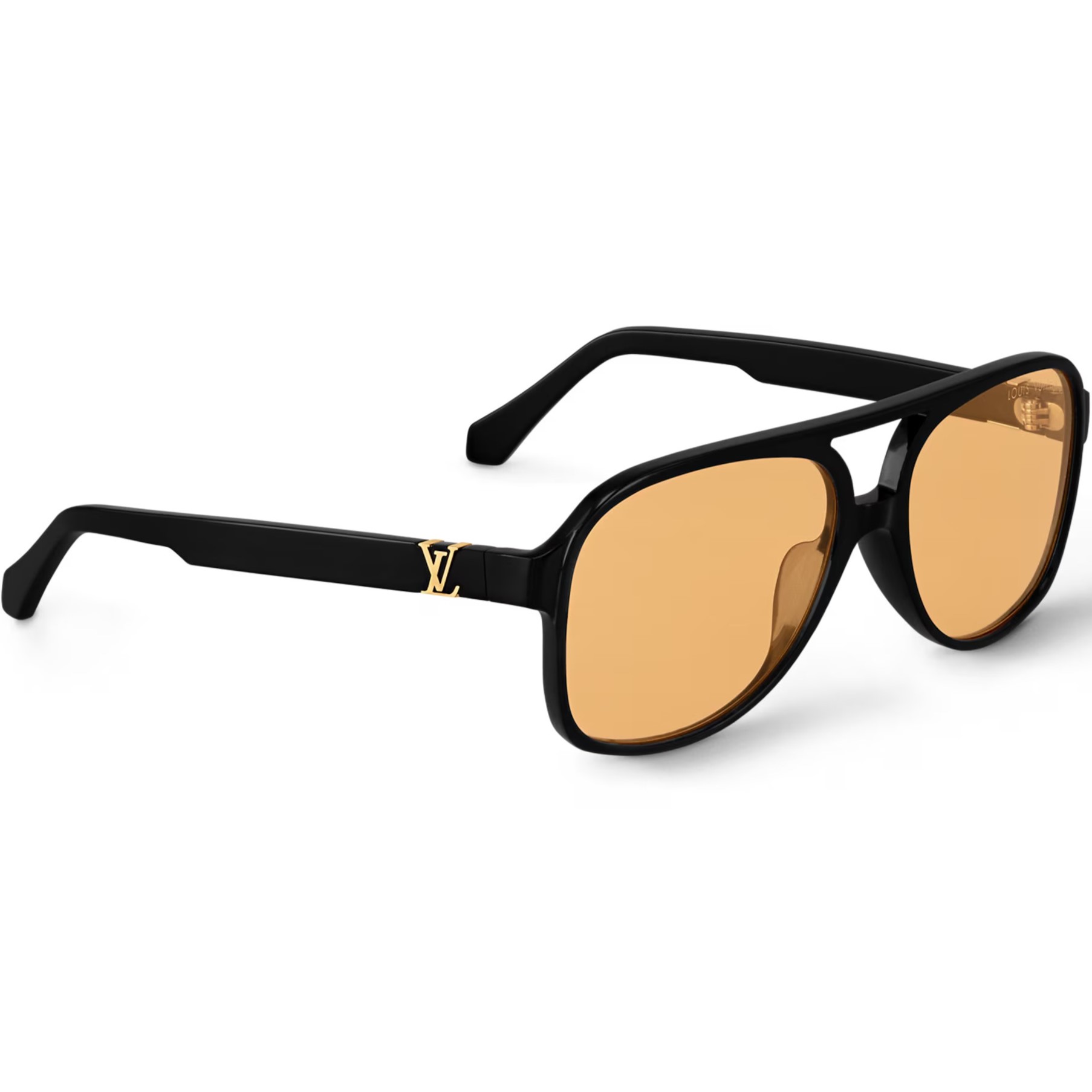 Kính nam LV Louis Vuitton Hit Sunglasses Orange 1