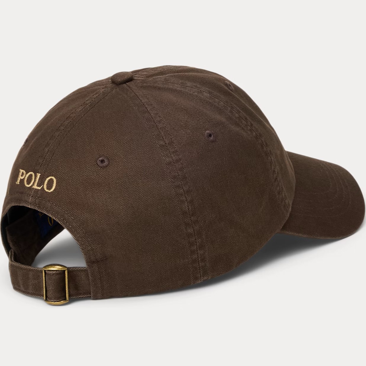 Nón kết Polo Ralph Lauren The Iconic Cotton Chino Ball Cap Nutmeg Brown 2