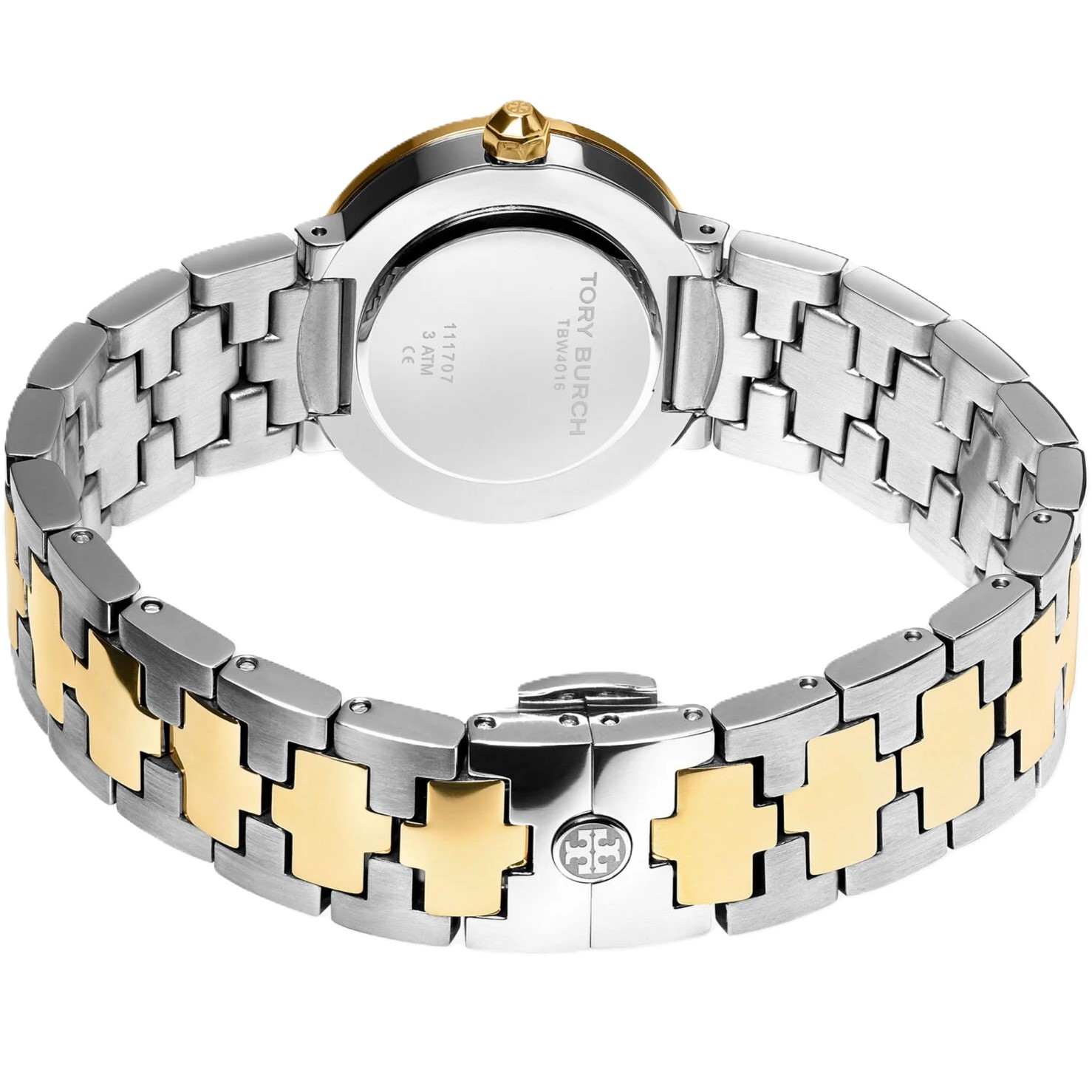 Đồng hồ đeo tay nữ Tory Burch Reva Watch Two-tone Gold Stainless Steel TBW4016 7