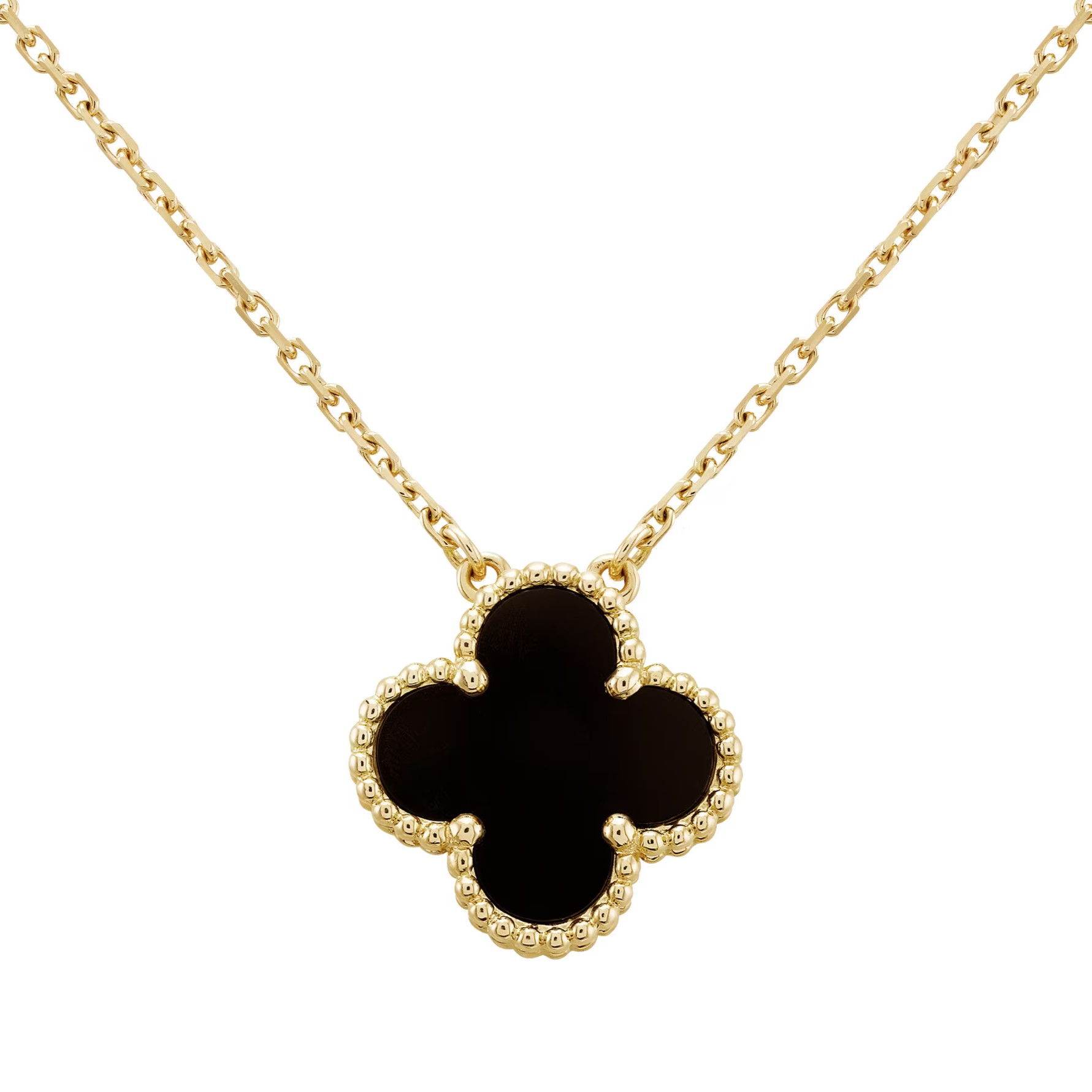 Van Cleef & Arpels Vintage Alhambra 18k Rose Gold 20 Motif Carnelian G –  Madison Avenue Couture