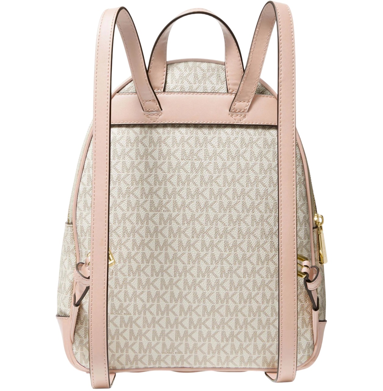 Balo Michael Kors Brooklyn Medium Monogram Backpack Vanilla White Nude Pink 30H1GBNB2B173 3