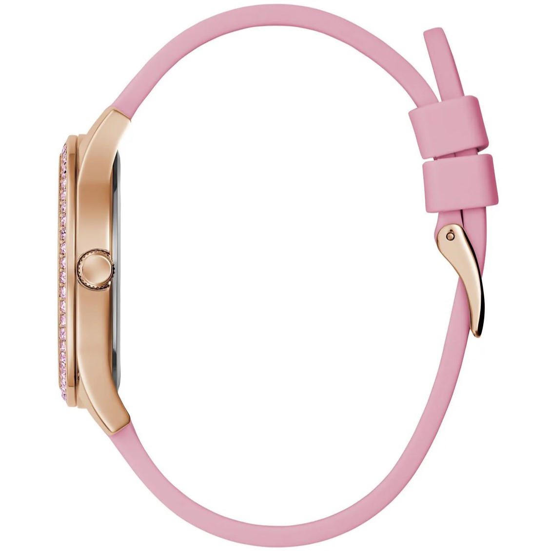 Đồng hồ đeo tay nữ Guess Ladies Idol Pink Rose Gold Tone Analog Watch GW0530L4 8