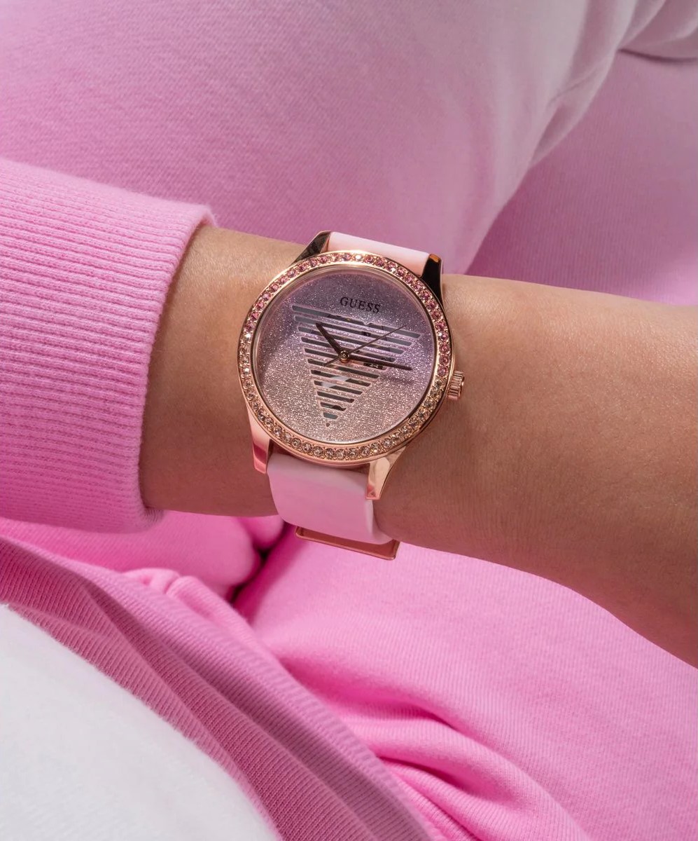 Đồng hồ đeo tay nữ Guess Ladies Idol Pink Rose Gold Tone Analog Watch GW0530L4 7