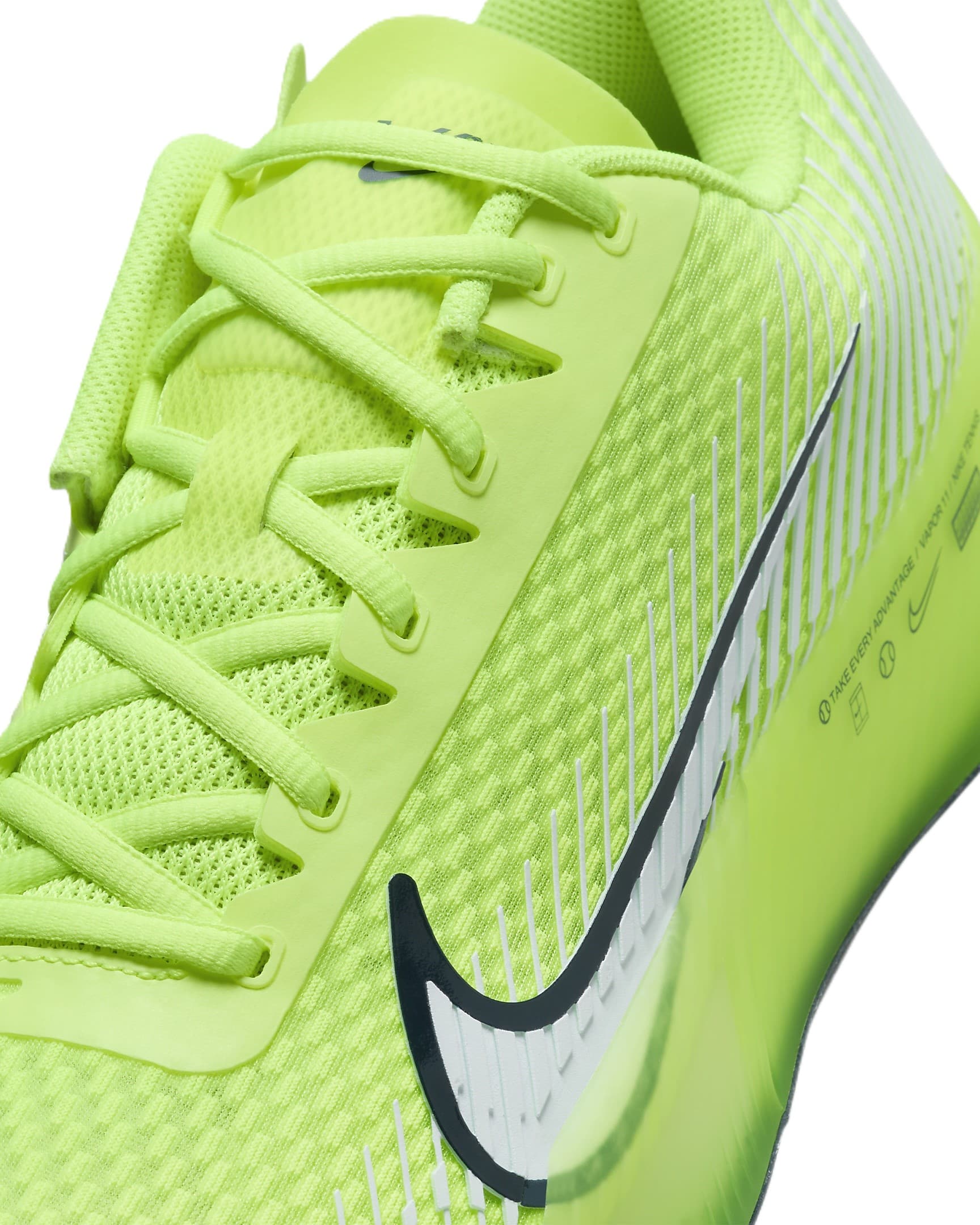 Giày thể thao Pickleball NikeCourt Air Zoom Vapor 11 Tennis Shoes Volt Armory Navy DR6966-700 2