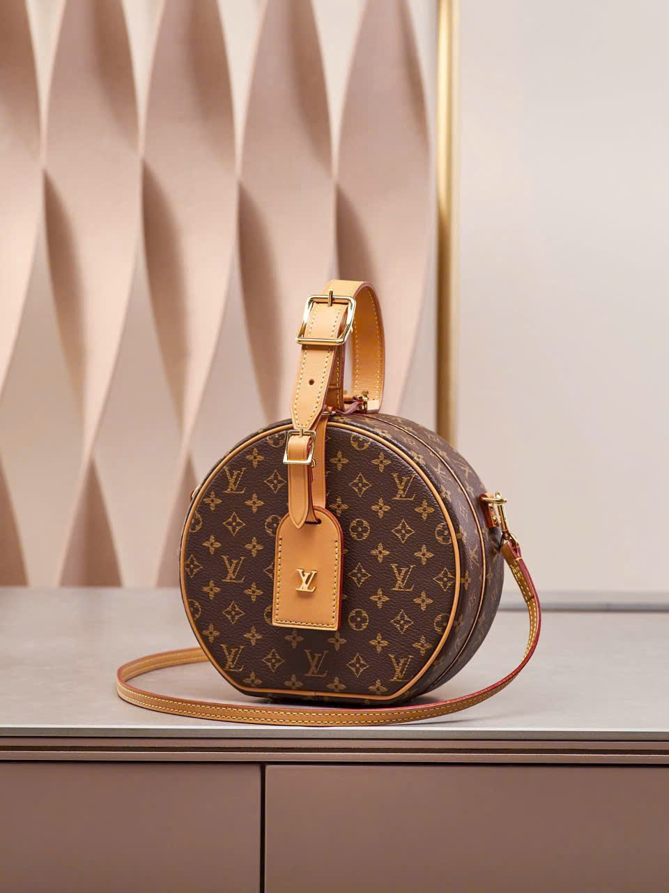 Túi xách LV nữ Louis Vuitton Petite Boite Chapeau Monogram Canvas M43514 5
