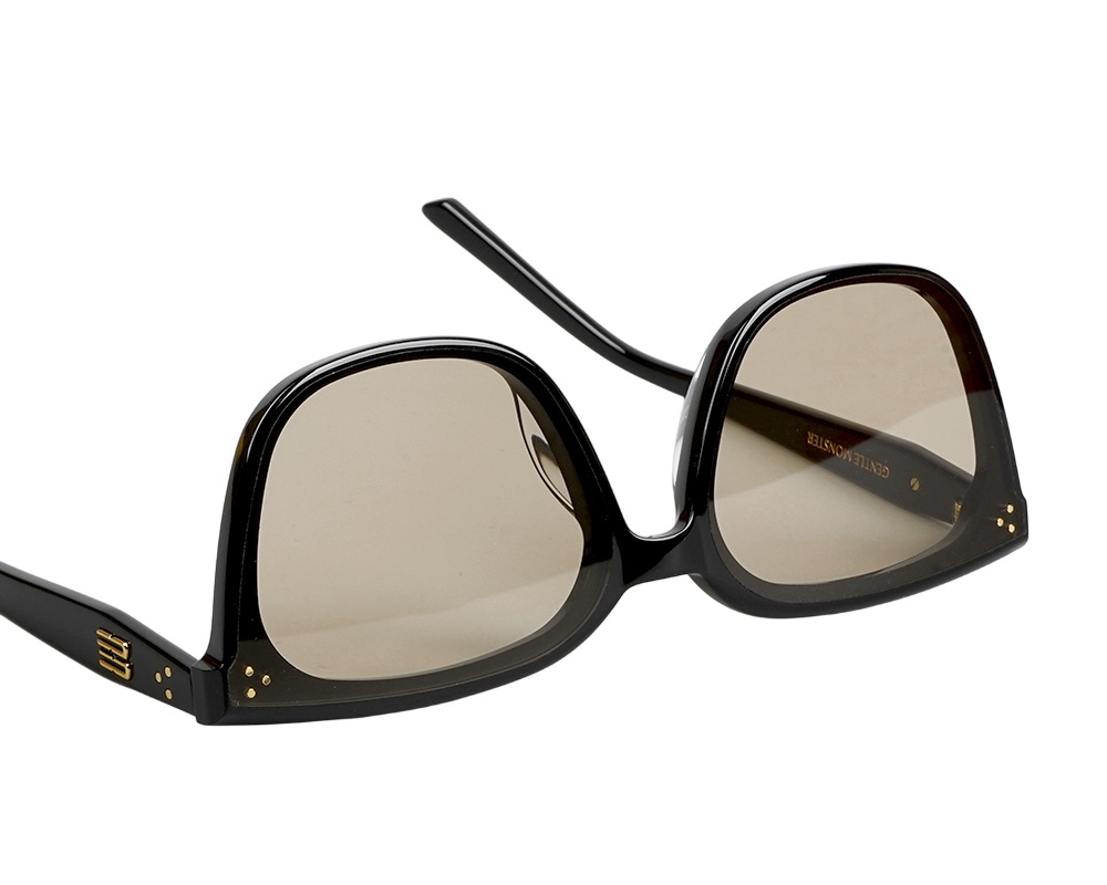 Kính Gentle Monster Loloe 01(BR) Brown Lenses Black Acetate Frame 2