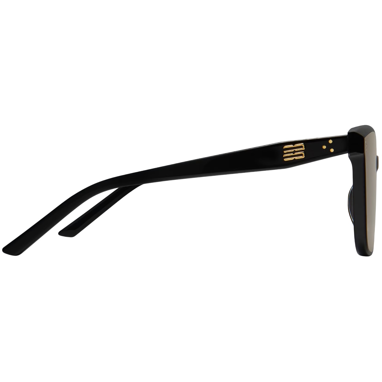 Kính Gentle Monster Loloe 01(BR) Brown Lenses Black Acetate Frame 1