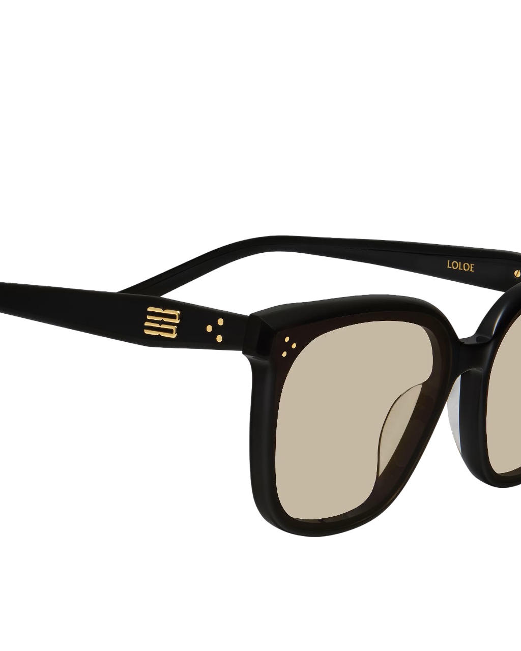 Kính Gentle Monster Loloe 01(BR) Brown Lenses Black Acetate Frame 12