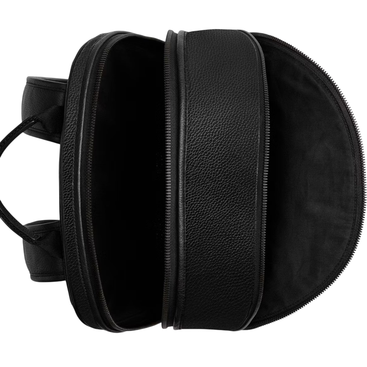Ba lô Coach Charter Backpack In Signature Leather Black CP117 6