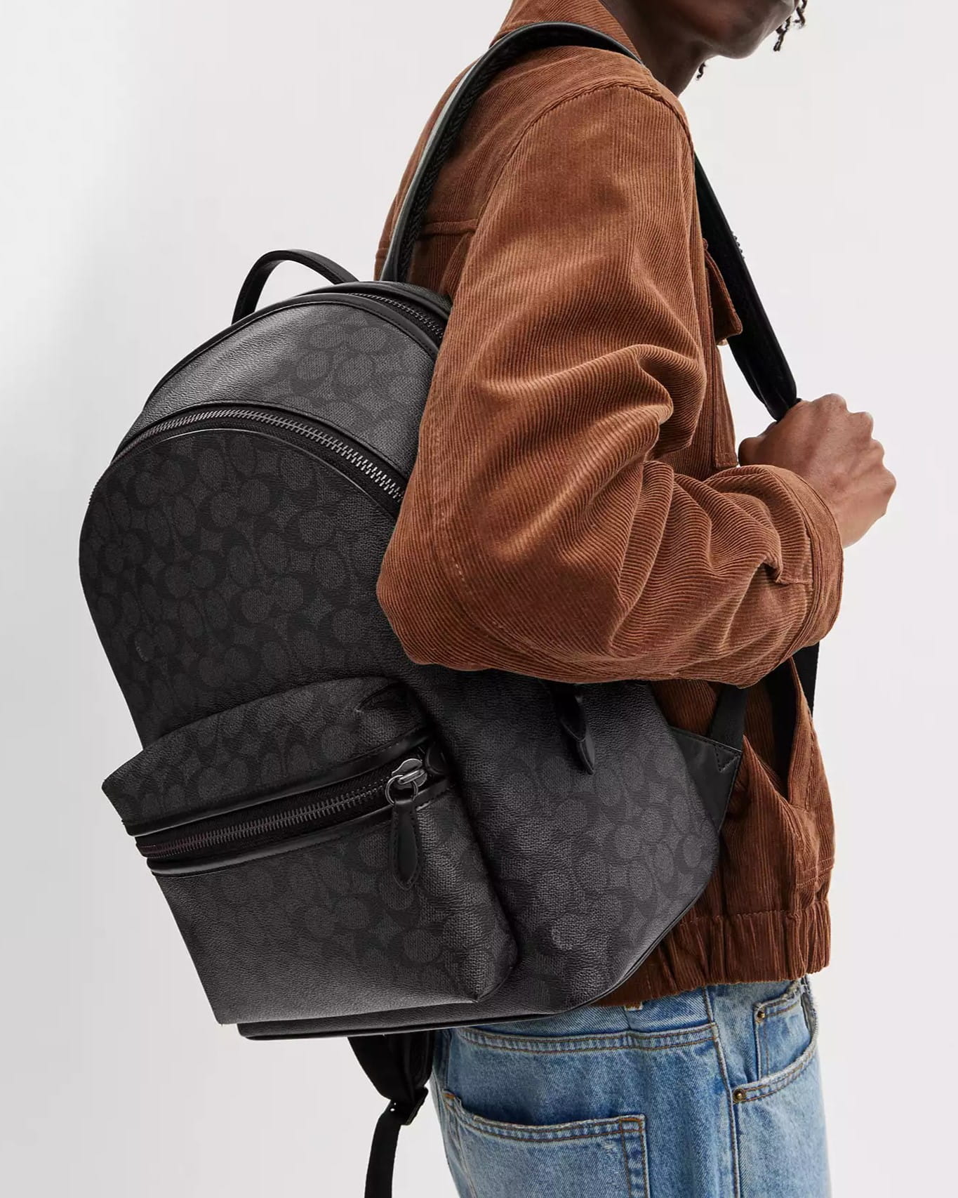 Ba lô Coach Charter Backpack In Signature Canvas CP159 6