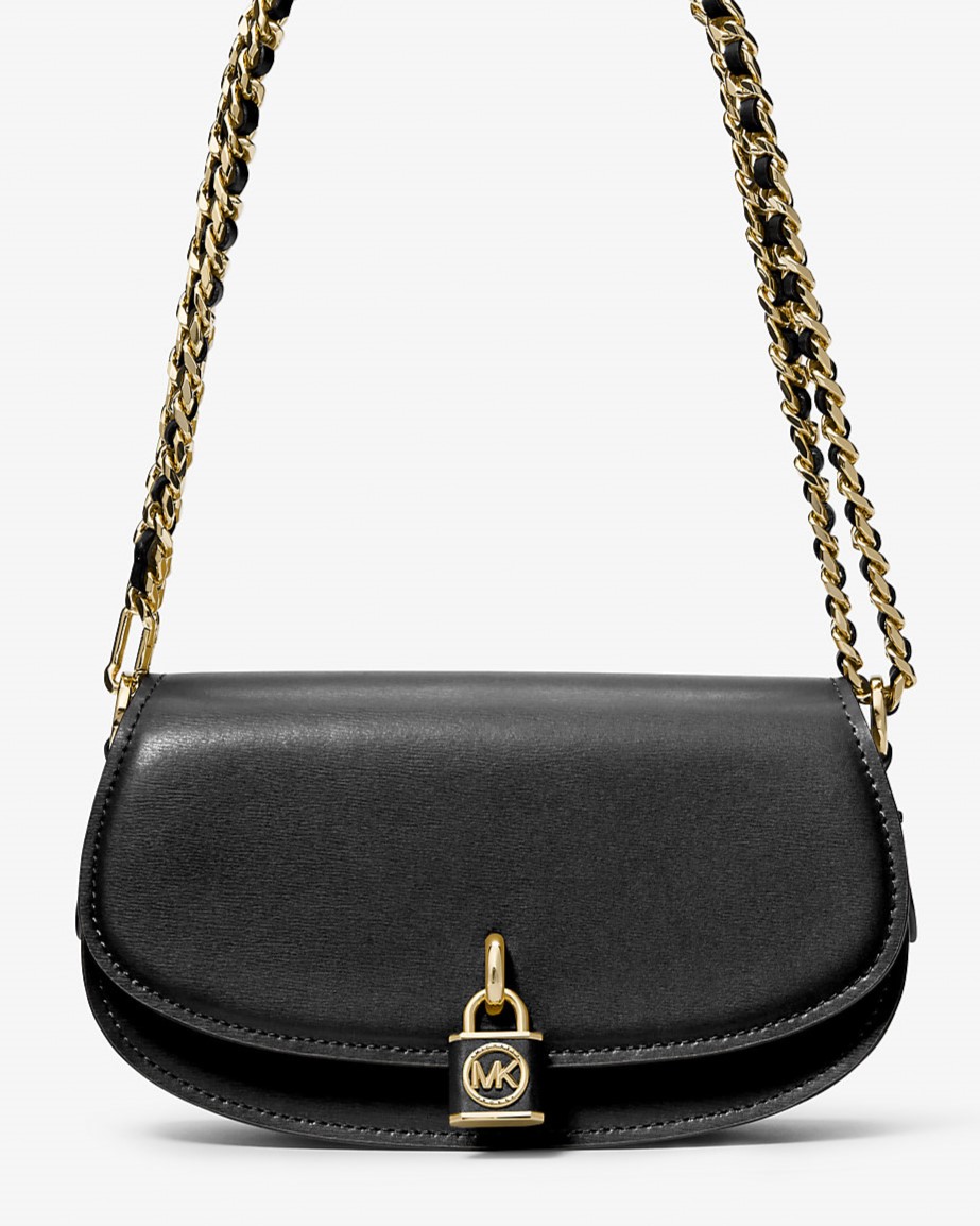 TÚI ĐEO CHÉO NỮ MICHAEL KORS MILA SMALL LEATHER SHOULDER BAG 30F3GIMM1L 4