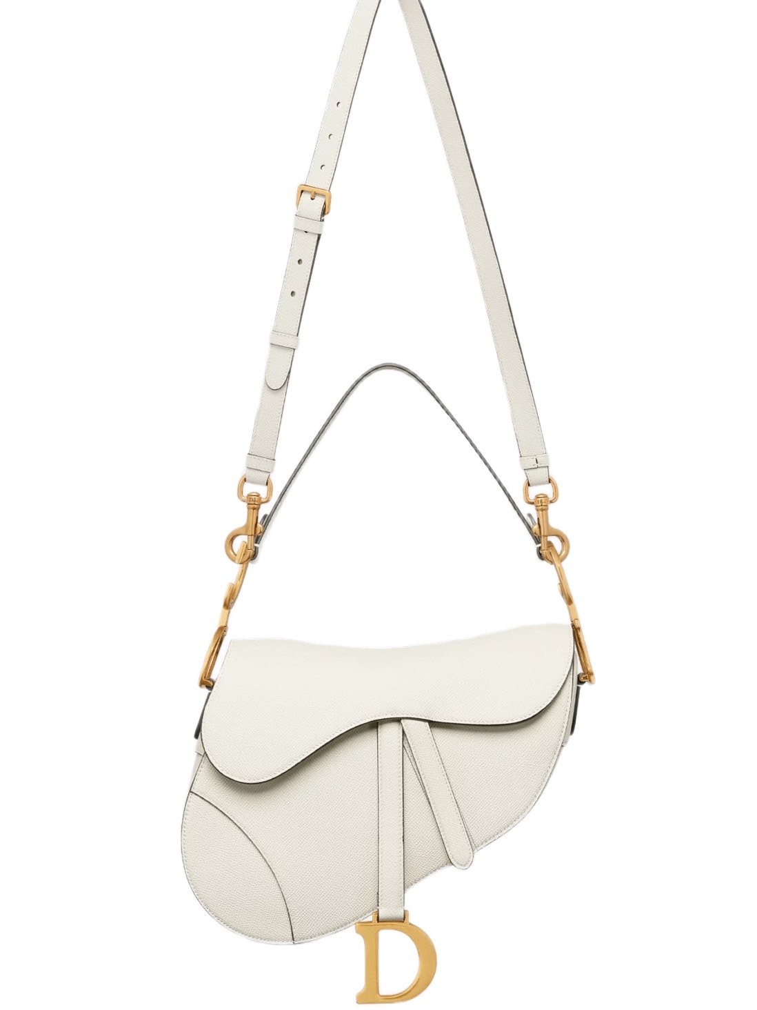 Túi xách Dior Yên Ngựa Saddle Bag With Shoulder Strap Latte Grained Calfskin 3