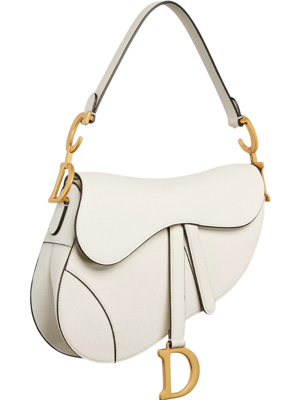 Túi xách Dior Yên Ngựa Saddle Bag With Shoulder Strap Latte Grained Calfskin 6