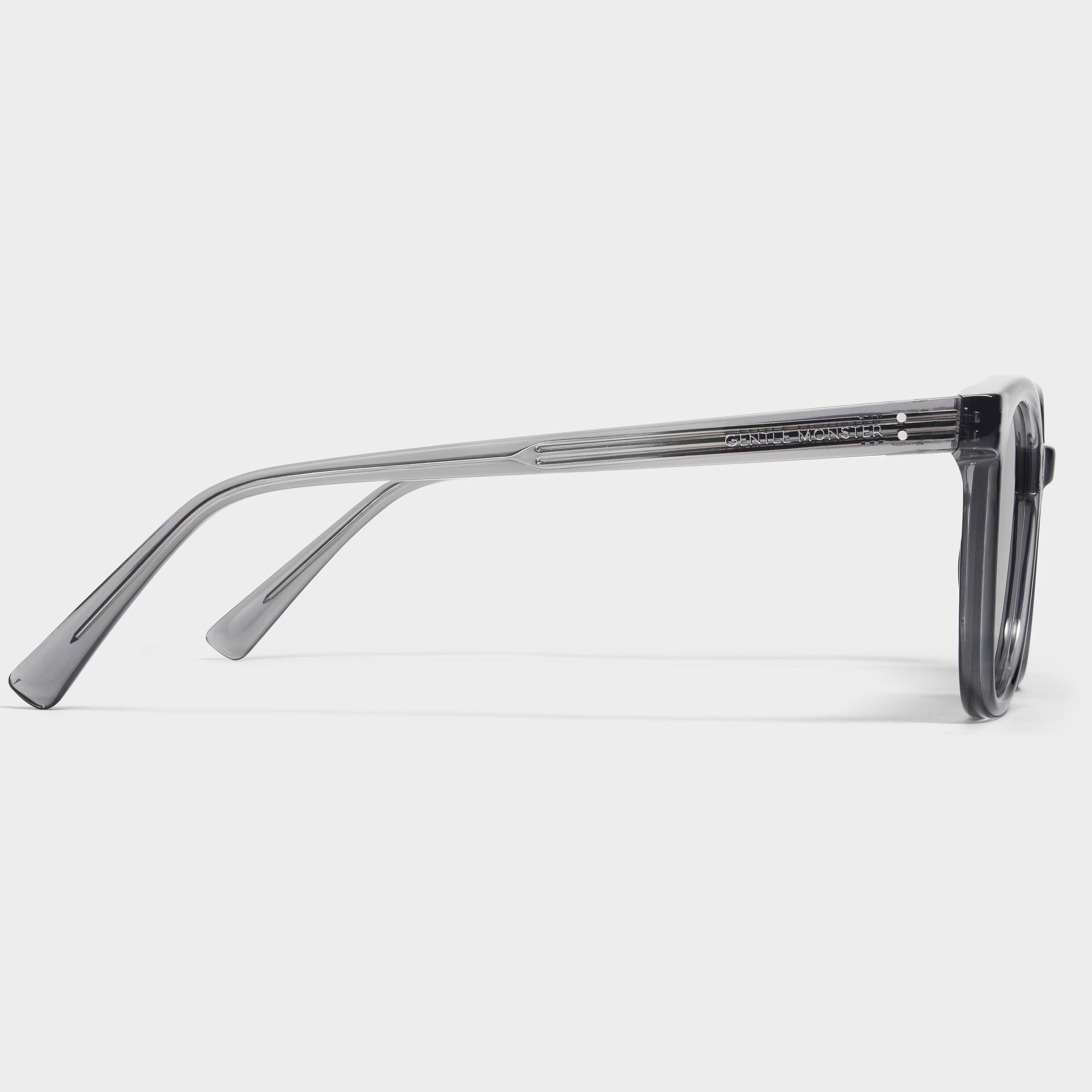 Kính mát GM Gentle Monster Tomy G1 Black Lenses Grey Square Acetate Frame 2