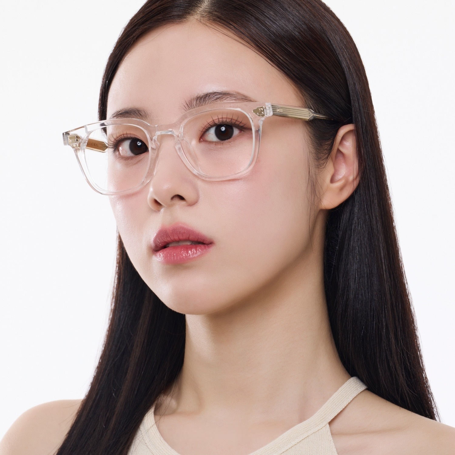 Kính mát Gentle Monster Kubo C1 Square Glasses in Clear Acetate Frame 22